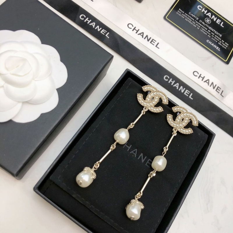 Ch*el earrings